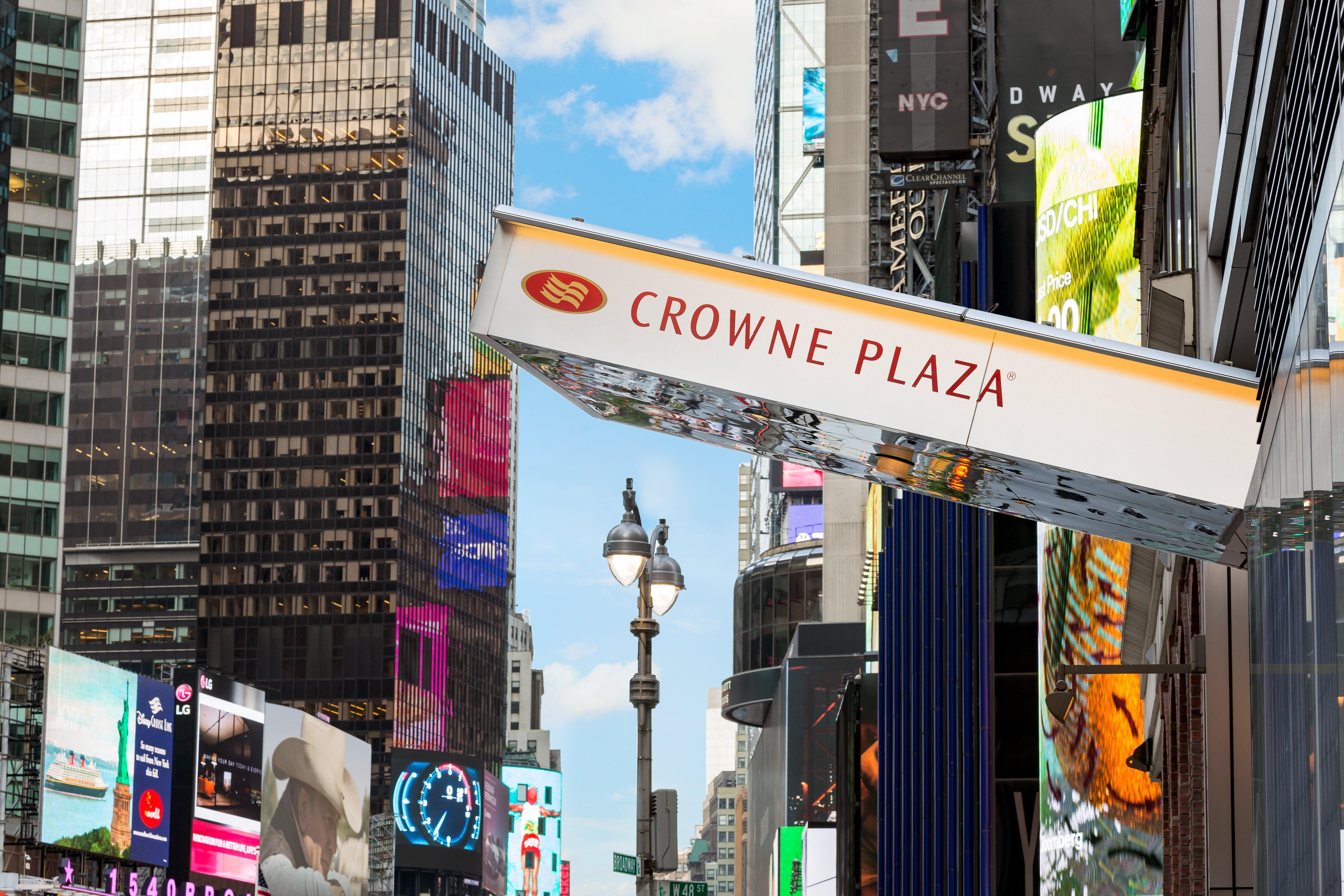 Crowne Plaza Times Square Manhattan, An Ihg Hotel New York Exterior foto